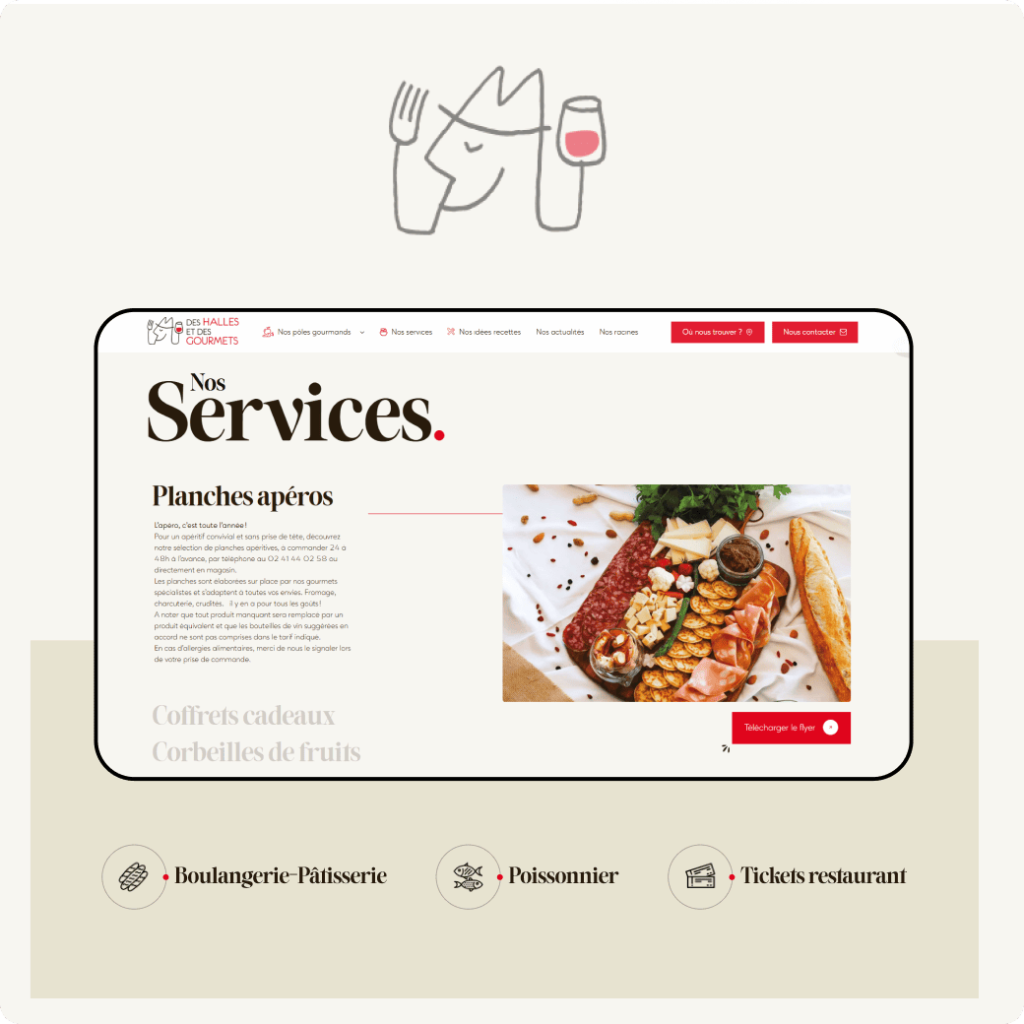 Maquettes du site des Halles et des Gourmets