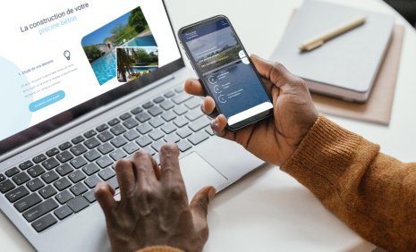 Site web de Piscinistes Associ&eacute;s