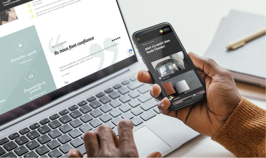 Site web de Servi Couleurs