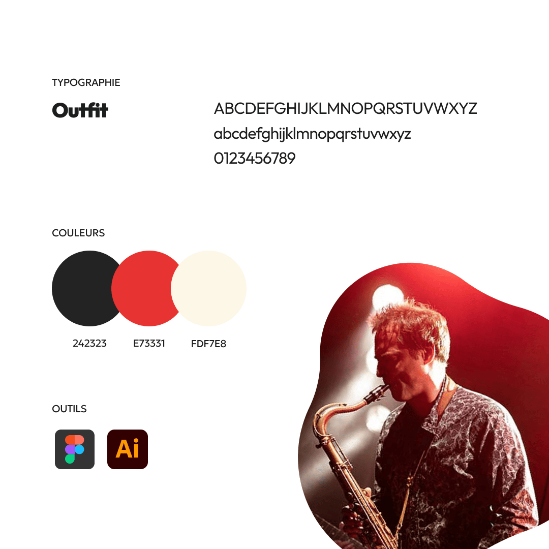 Charte graphique d'O'Spectacles