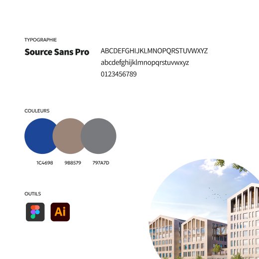 Charte graphique du site de Rolland et Associés