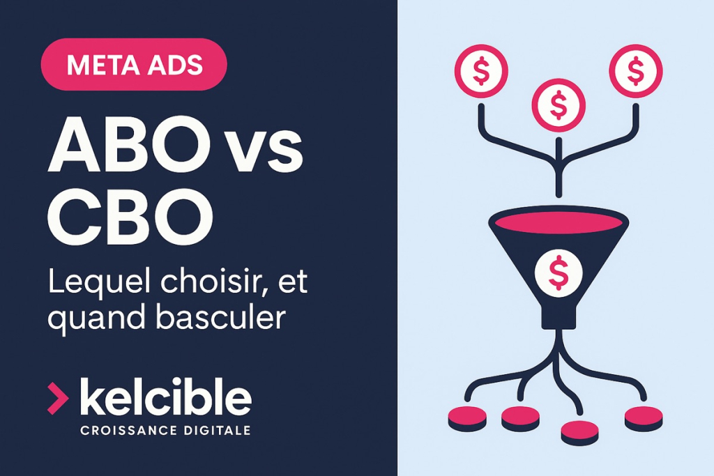 ABO vs CBO Facebook Ads : lequel choisir et quand basculer